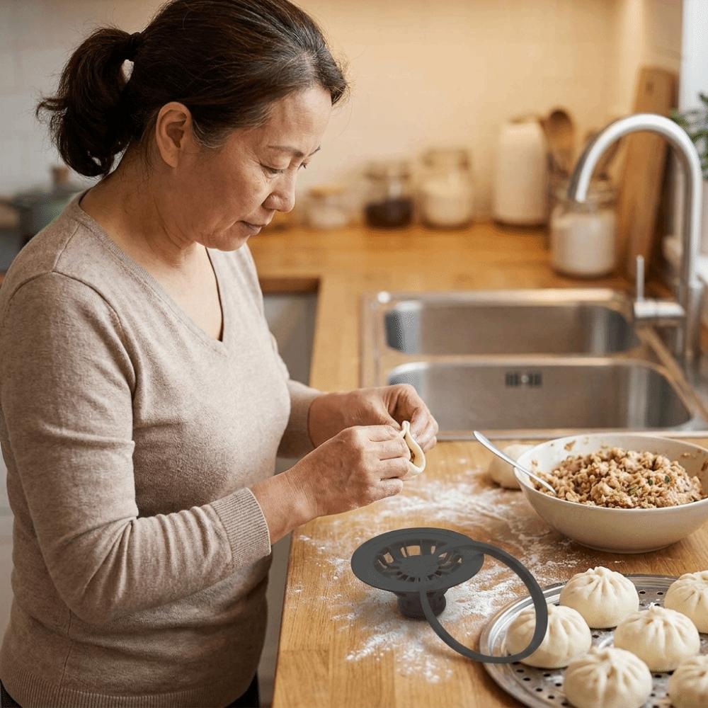 Non-Stick Dumpling Mold Manual Baozi Mold Easy To Use Steam Bun Mold  Cooking Use
