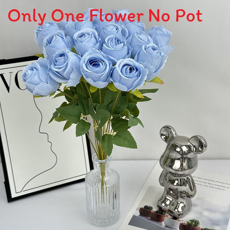 Цветок Роза Элегантный С Шелковистой Текстурой Для Свадебной Фотографии Декор Дом