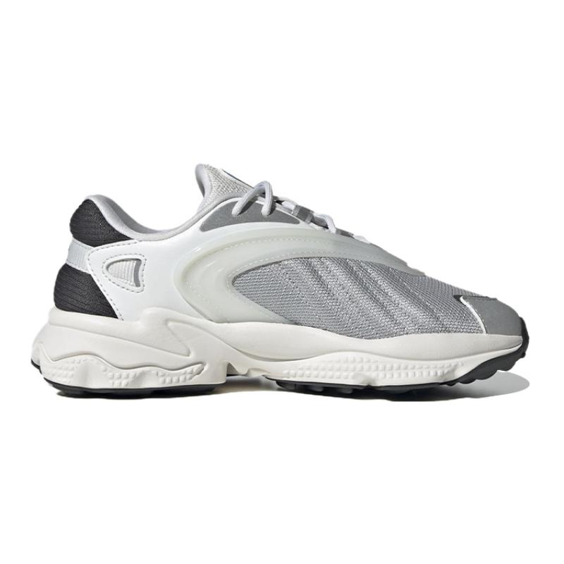 adidas Оригинальные дышащие спортивно-повседневные кроссовки Originals Oztral с низким верхом, белые/серебристые, HR0266