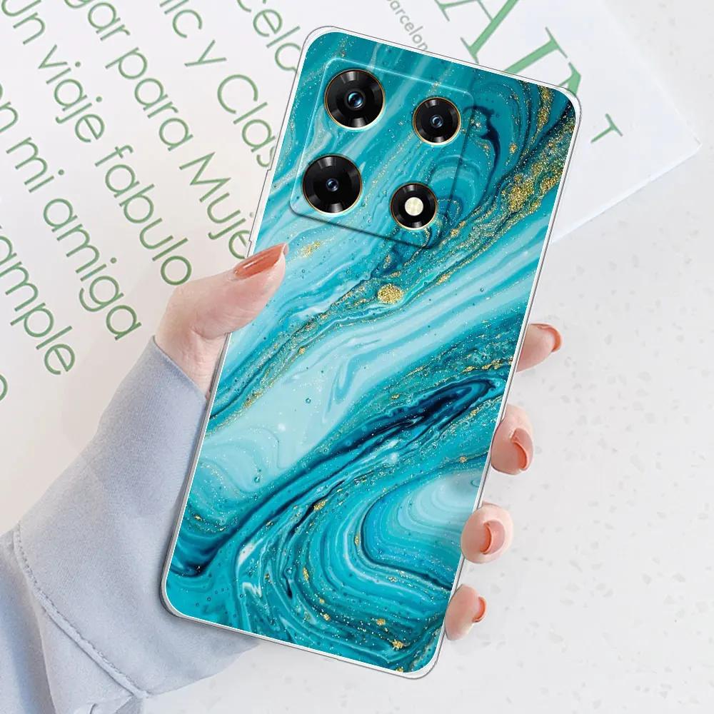 Чехол-бампер для Infinix Note 30 Для Infinix Note 30 Pro Fundas Прозрачный Мягкий Силиконовый Чехол для Телефона Для Infinix Note 30 4G 5G 30i Coque
