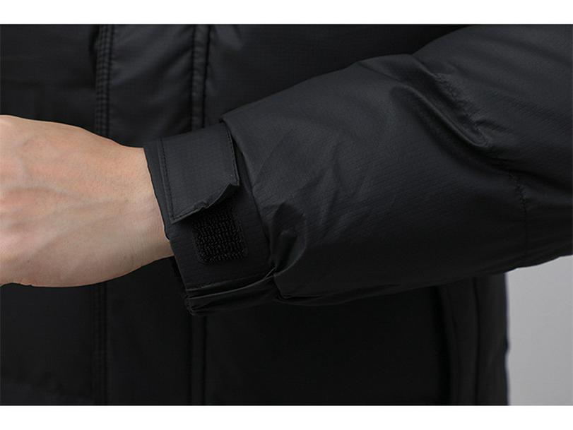 Мужская зимняя модная пуховая куртка с капюшоном 2024: Толстое, теплое, стильное пуховое пальто для мальчиков