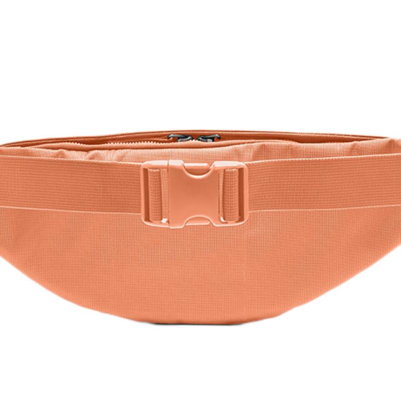 Nike Nylon Fabric Fanny Pack Regular Unisex Orange Casual CK7446-884