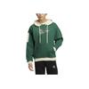 Adidas Originals Trefoil Patchwork Hoodie Мужские толстовки темно-зеленого цвета HY7222