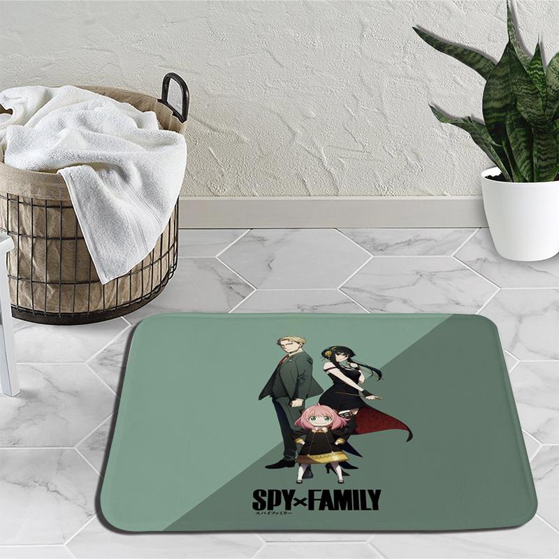 Семейный прикроватный коврик Spy X Anya Forger, дверной ковер Loid Yor Forger, мультяшный напольный коврик для гостиной, тапис, украшение, гобелен
