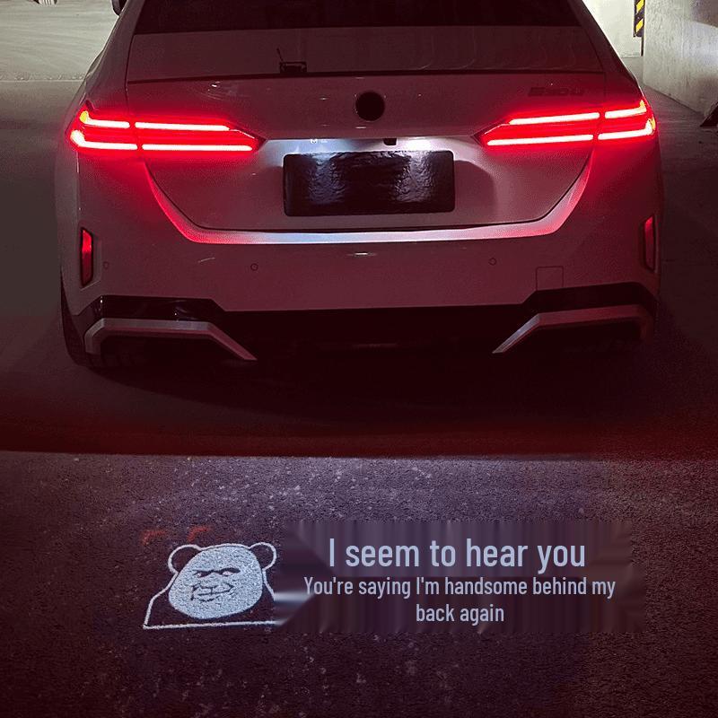 Проекционная лампа багажника BMW серии: Подсветка номерного знака и окружающая подсветка для моделей 1/3/4/5, X1/X3/X5, M3/M4.