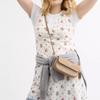 Coach Hailey 20 Signature Print Coated Canvas And Leather Shoulder Bag Women shoulder bag Natural Brown CAN94-IMLG6