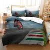 3D Motorcycle Bedding Sets Duvet Cover Set With Pillowcase Twin Full Queen King Bedclothes Bed Linen