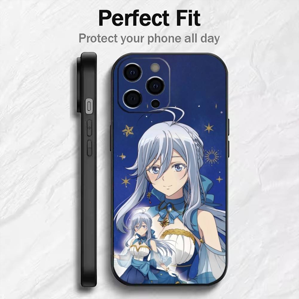 86-Eight Six Anime L-Lena Phone Case For iPhone17,16,15,14,13,12 Plus,Max Soft Silicone Black Cover