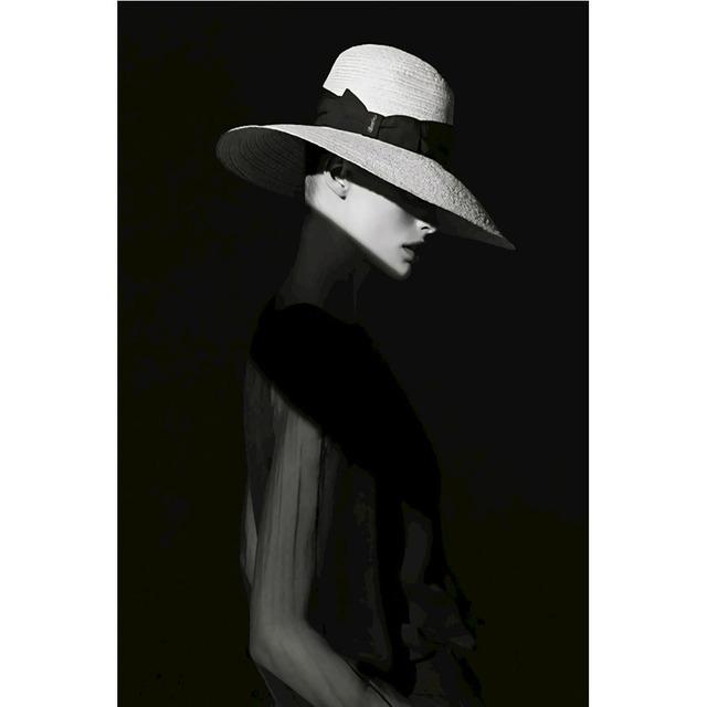 Скандинавская черно-белая фигура, модель, постеры и принты, минимализм, настенное искусство для девочек, холст, картины, фотографии, домашний декор для гостиной