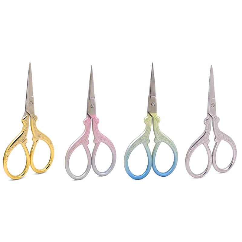 Винтажные ножницы, портновские ножницы, вышивка крестом, европейское ремесло, ретро ножницы для вышивки, швейный инструмент для рукоделия, ножницы для пряжи