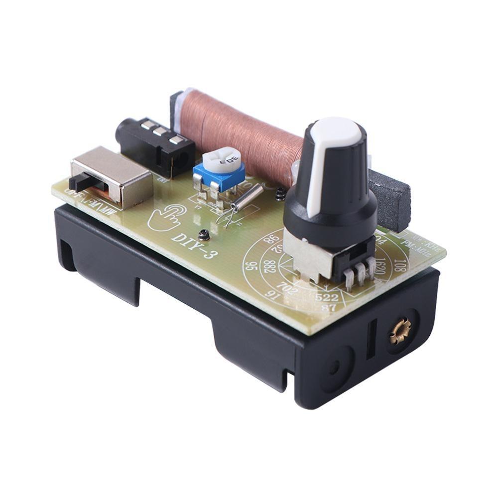 Receiver Headphone Radio Kit 522-1620Mhz Teaching Parts 2 Band Medium Wave AM FM Radio School