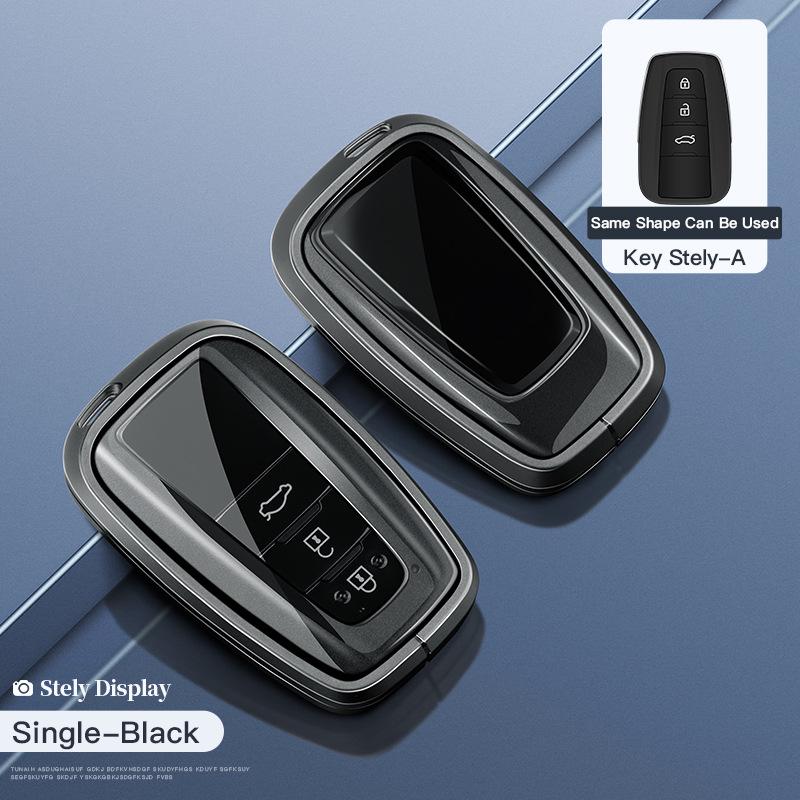 Футляр для ключа Toyota: Подходит для Highlander, Camry, Crown, Corolla, Prado, Reiz