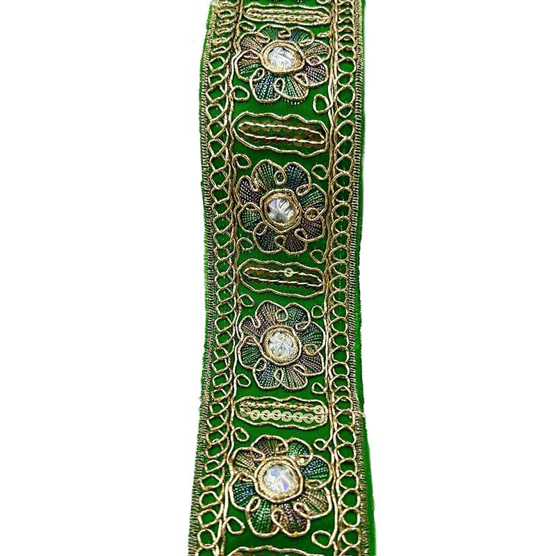 4.5смx10 ярдов Материалы для DIY Богемный стиль Швейные принадлежности Многофункциональный Цветочная вышивка Декор для штор Несколько цветов