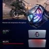 AL02 Мобильный телефон Cooler сотовый телефон быстрое охлаждение магнитный полупроводниковый радиатор чехол с RGB подсветкой
