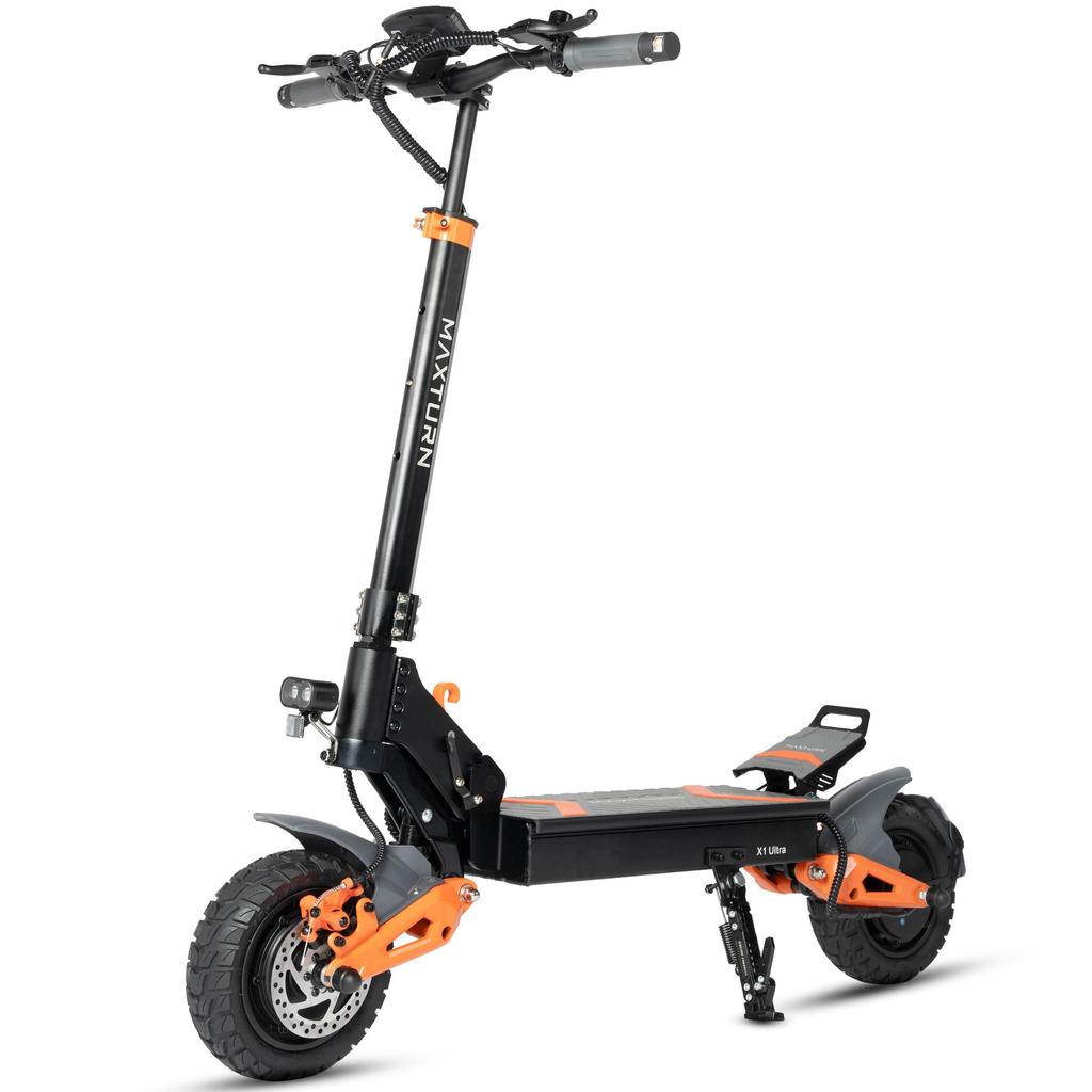 MAXTURN X1 Ultra All-Terrain Electric Scooter For Adult 48V20.8Ah Battery 1100W Motor 75KM Range 55KM/H Top Speed Off-road Tires E-Scooter