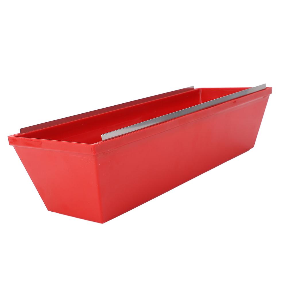 14 Inch Drywall Mud Pan with Sheared Edges ABS Plastic Plastering Mud Tray for Mixing Cement Mortar