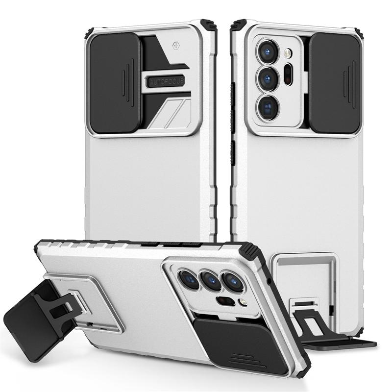 Для Samsung Galaxy Note20 Ultra Case Armor Kickstand Phone Case Для Samsung Note20Ultra Note 20 Slide Camera Protective Back Cover