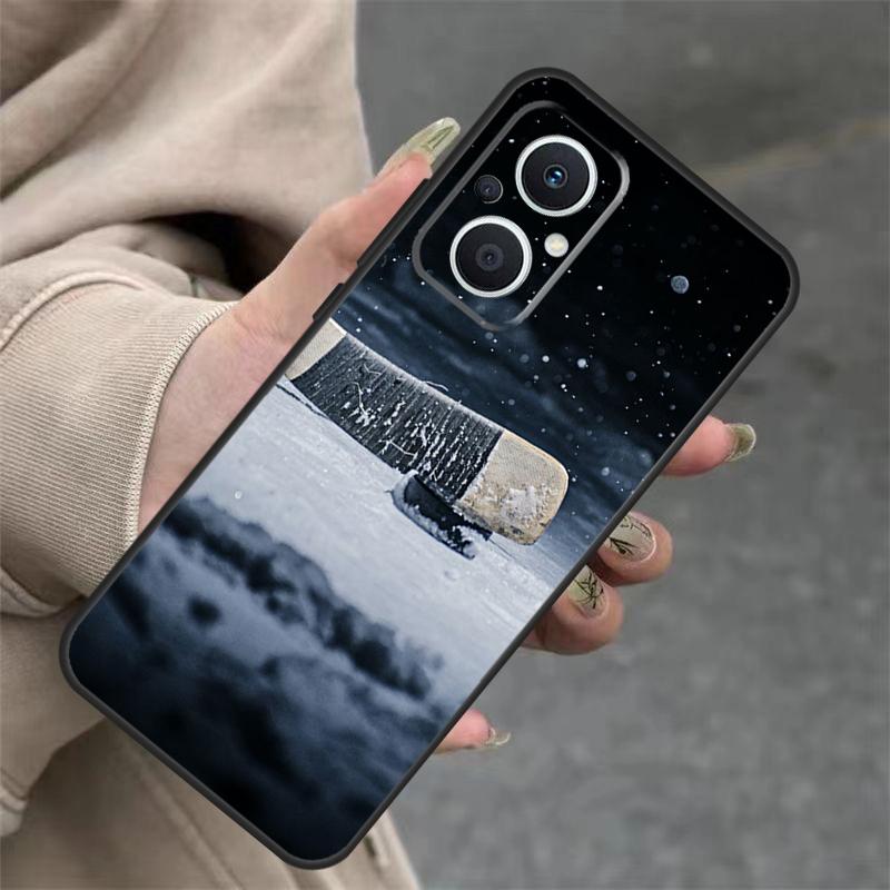 Чехол для телефона OPPO Reno 7 8 Lite 10 11 12 13 14 Pro 8T 12F 13F 14F с рисунком игры в хоккей Чехол для OPPO Find X8 X6 X9 Pro