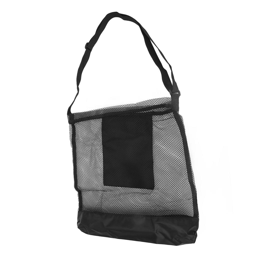 Сетчатый мешок для сбора урожая. Большая вместительная сумка для сбора грибов с регулируемым плечевым ремнем для