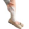 Miu Series Ballet Style Lace Socks Cover Women'S Summer Thin Leg Cover Summer Mesh Breathable Calf Socks Stockings