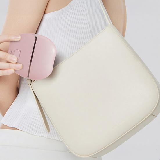 Mini Rechargeable Straightener Brush Portable Travel Lightweight Fast Heating Hot Comb 3 Temperature Setting Adjustable Electric Hair Styling Brush