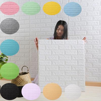 1/5/10 шт. 35*30 см обои самоклеящиеся водонепроницаемые и влагостойкие 3D трехмерные обои для спальни ремонт стен пенопластовый кирпич