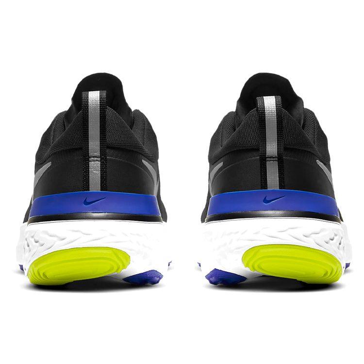 Nike React Miler Черный Кибер Синий CW1777-011