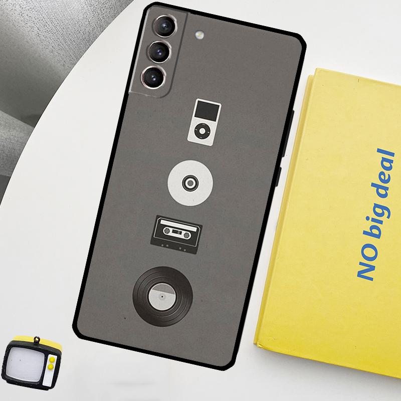 Minimalist Music Lover Phone Case For Samsung Galaxy S25 S26 Ultra S20 S21 S22 S23 Plus S10 S25 FE S24 Ultra Cover