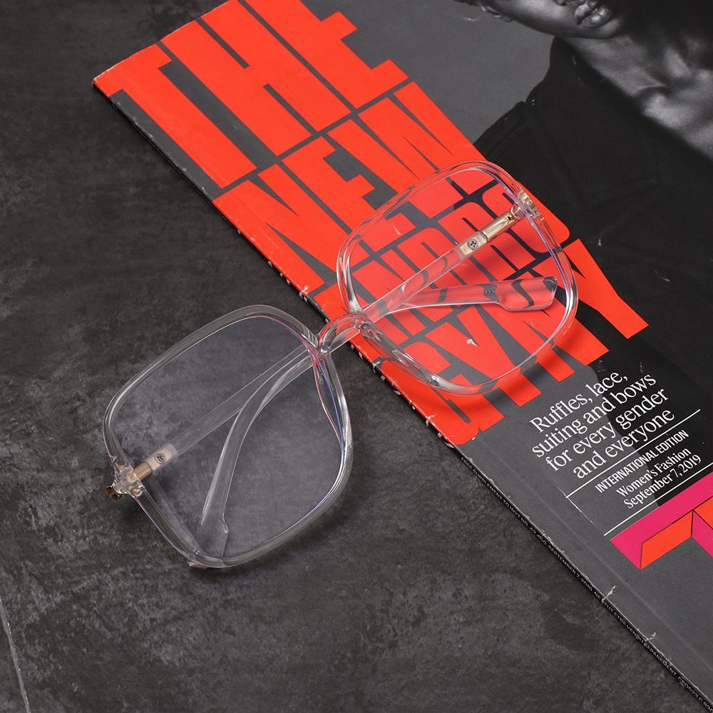 Портативные очки для коррекции зрения. Квадратные очки. Оправа очков. Оптические очки, блокирующие синий свет.