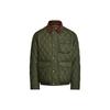Polo Color Block Quilted Single Breasted Jacket Men Jackets Green MNPOOTW16020663-301