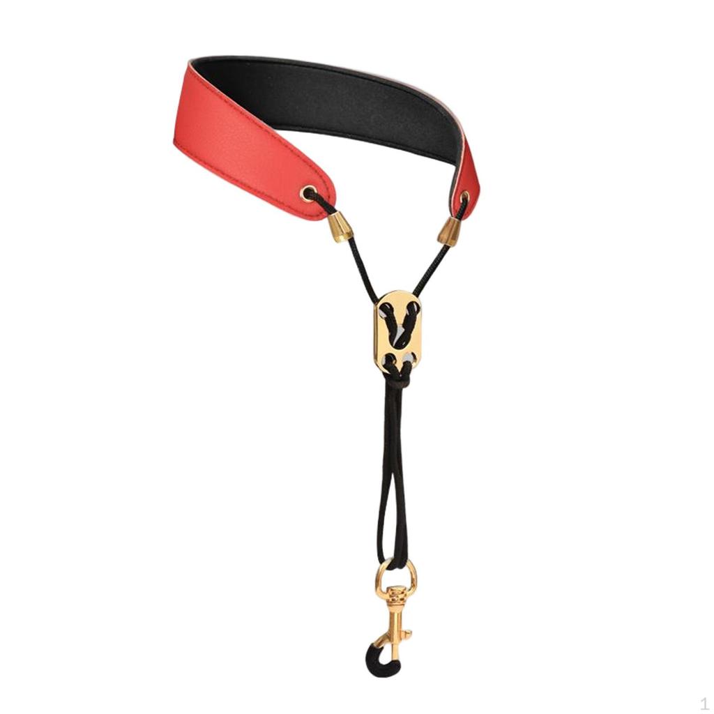 Neck Strap Accessories Padded Adjustable Length for Ophone Soprano Alto Bass Clarinet