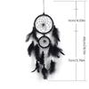 Dream Catcher Wind Chimes Wall Decor Home Hanging Craft Ornament Colorful Handmade Wall Decortion for Home Bedroom Living Room