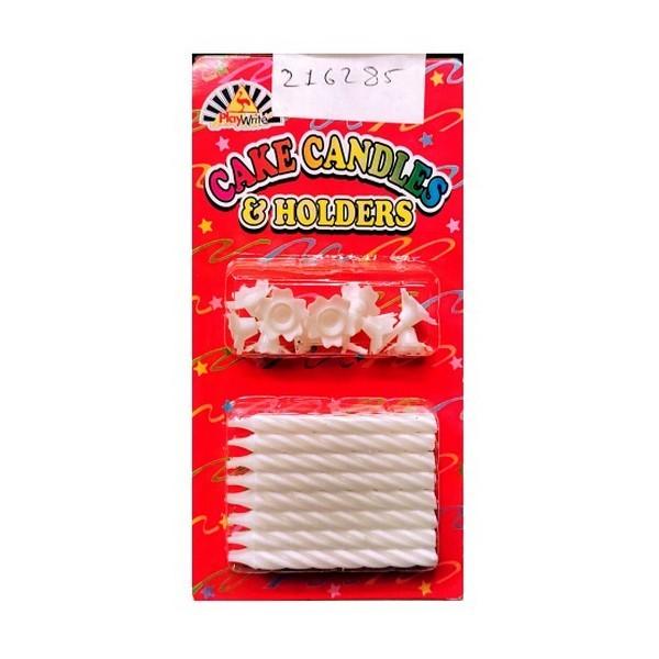 Playwrite Свеча и подсвечник Swirl