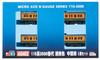 Micro Ace N Gauge Choice 115 Series 3500 Shonan Color Intermediate Car Set Model Train A0462 MA's (2 Cars)