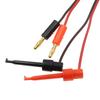 Multifunctional Banana Plug to Electric Hook Clip Test Leads with Copper Cores Suitable for Efficient Electrical Testing