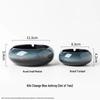Large Ceramic Ashtray – Creative Retro Chinese Style for Living Room or Office