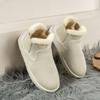 Women Snow Boots Warm Plush Slip-on Solid Plus Size Female Ankle Boot Ladies Winter Comfortable Women's Cotton Shoes NEW