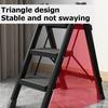 2-3-4 Step Ladder Lightweight Folding Step Stool Wide Anti-Slip Pedal 150kg Load Household Office Portable Stepladder
