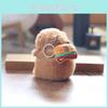 Capybara Afternoon With Tea Bag Plush Keychain Stuffed Gift For Kids Decor Bag