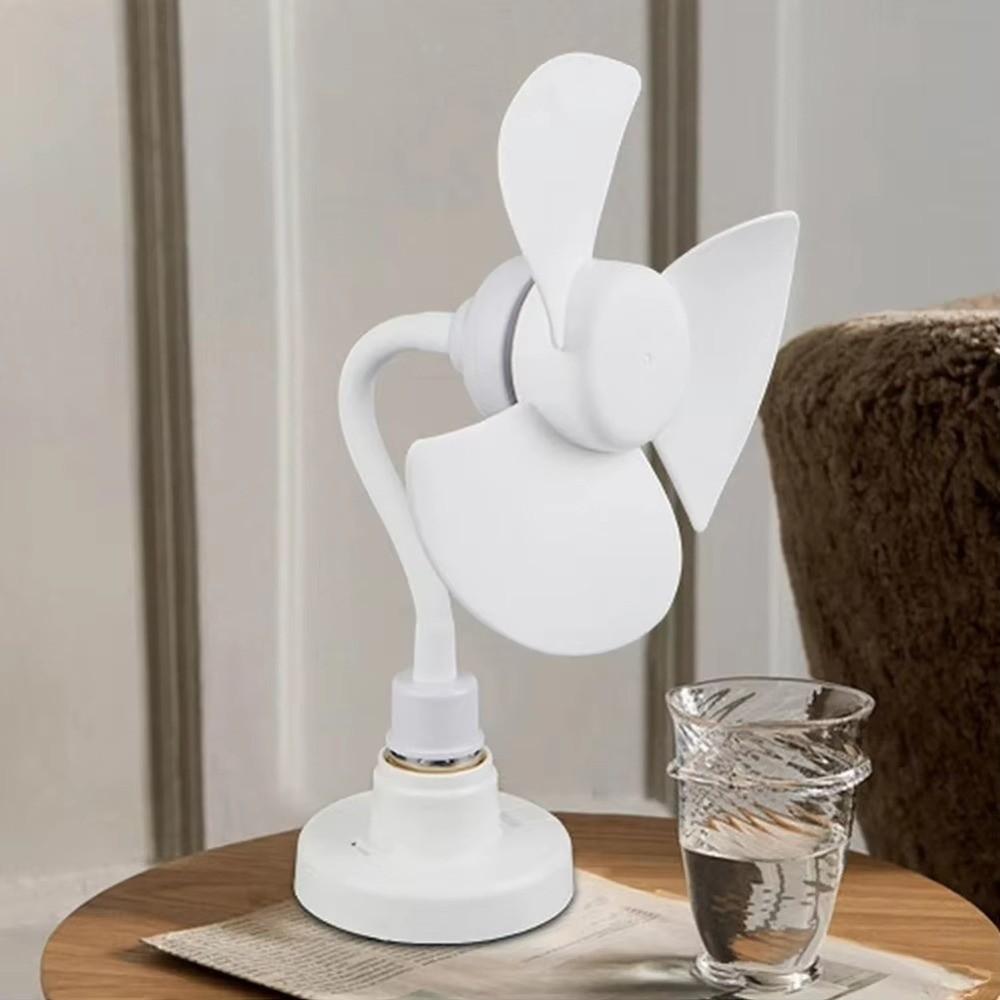 E27 Screw Mouth Mini Fan 5W Screw Fan New Ceiling Fans Bedroom