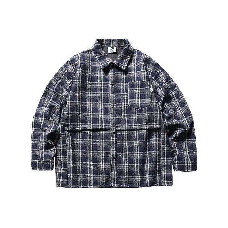 Рубашка с длинным рукавом с буквенным принтом 2024 года в японском стиле в стиле Гонконга, свободная рубашка для мальчиков, летнее модное универсальное повседневное пальто