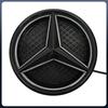 Для Mercedes Benz W176 W246 W205 W212 W207 W217 W251 W166 Серебристо-Черная Эмблема Передняя Решетка Подсвечиваемый Логотип Звезда Значок