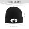 Black Cat Face Winter Skullies Beanies Hat Warm Autumn Knitted Hats Bonnet Caps for Women Men