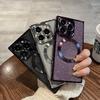 Luxury Glitter Magsafe Wireless Charging Phone Case For iPhone 11 12 13 14 15 16 Pro Max Plus Magnetic Transparent Bumper Cover