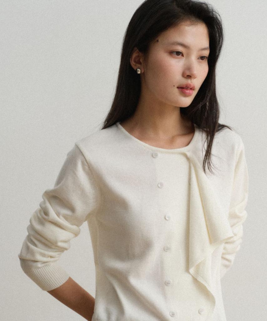 TOWAV Chell Drape Knit_Ivory