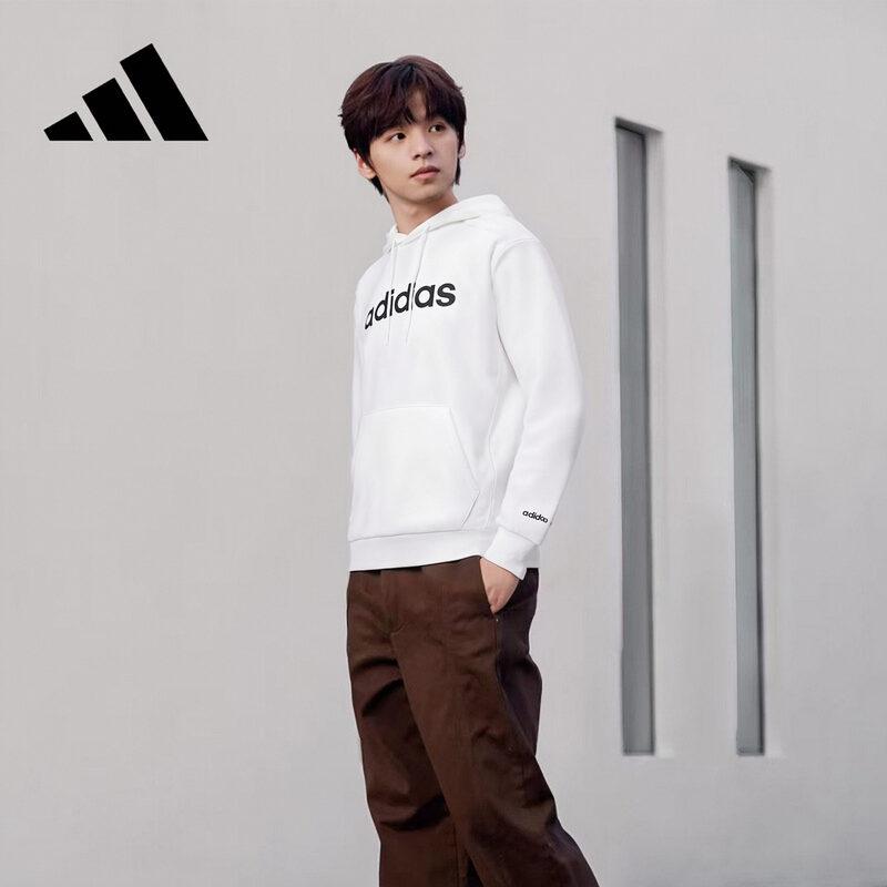 adidas Мужская вязаная толстовка с капюшоном