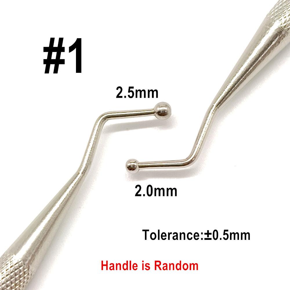 Dental Composite Filling Tool Instrument Filler Spatula Amalgam Plastic Filling Spatula Double Ends Stainless Steel