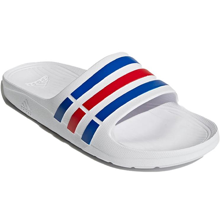 adidas Шлепанцы Duramo Белый Синий Красный U43664