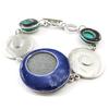 [J1943] - Blue Green 'Judith' Designer Bracelet