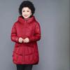 Women   Thick Warm  Winter  Hooded Parker Down Jacket   Loose  Pockets Puffer Coat Lady Long Feathers Outwear